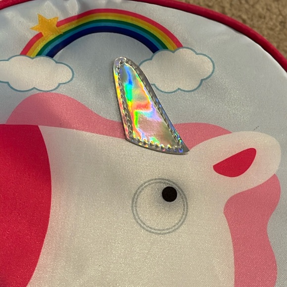 NWOT Quest Satin UNICORN Lunch Cooler, zippered - Picture 8 of 12